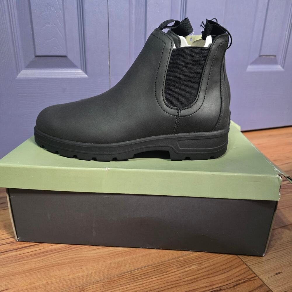 Goodfellow & Co Black Huxley Boots For Men Size 8 NWT